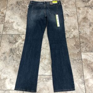 NEW MOSSIMO BOOY CUT MEDIUM WASH SIZE 8L LONG